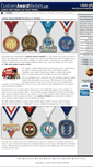 Mobile Screenshot of customawardmedals.com